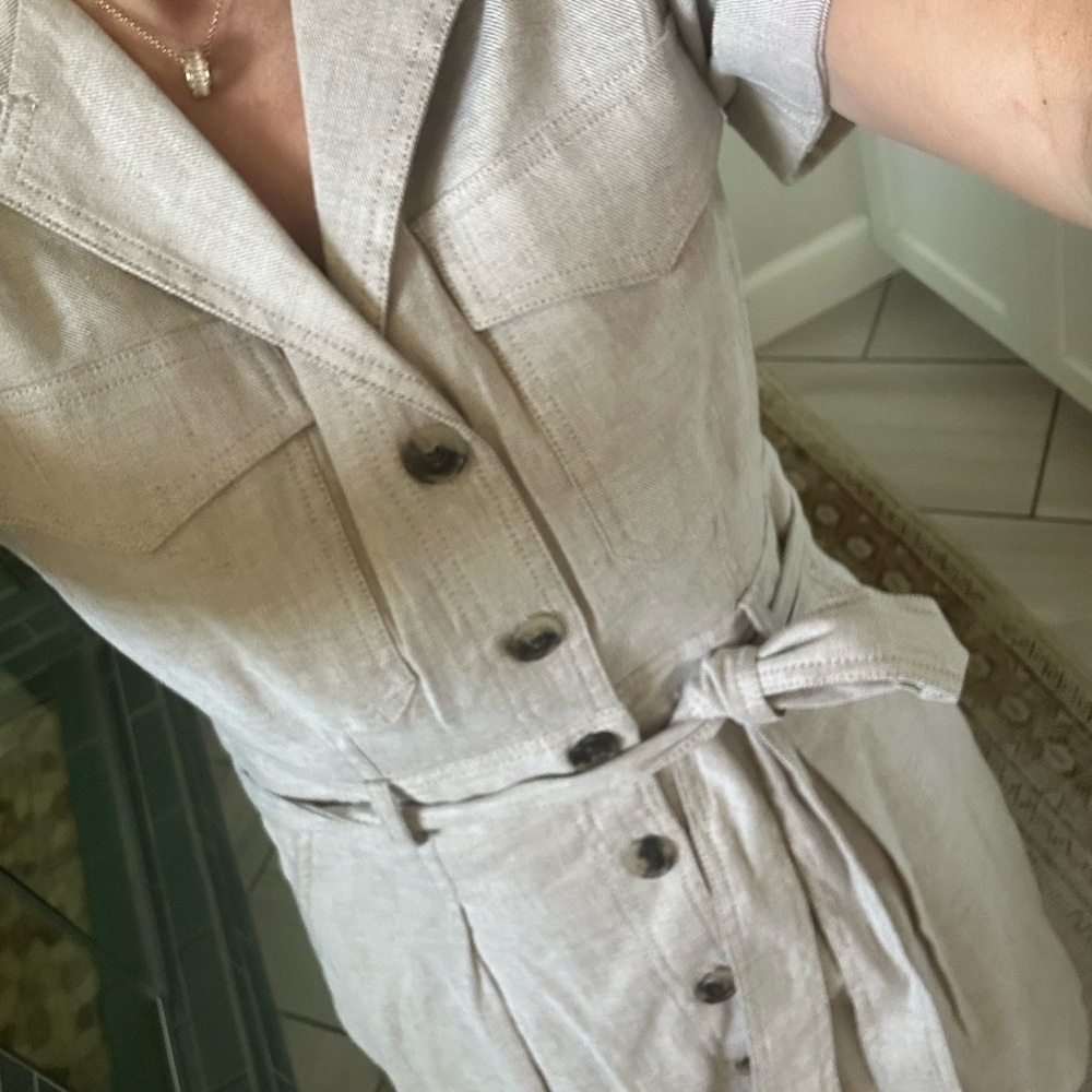 Banana Republic Light Beige Dress